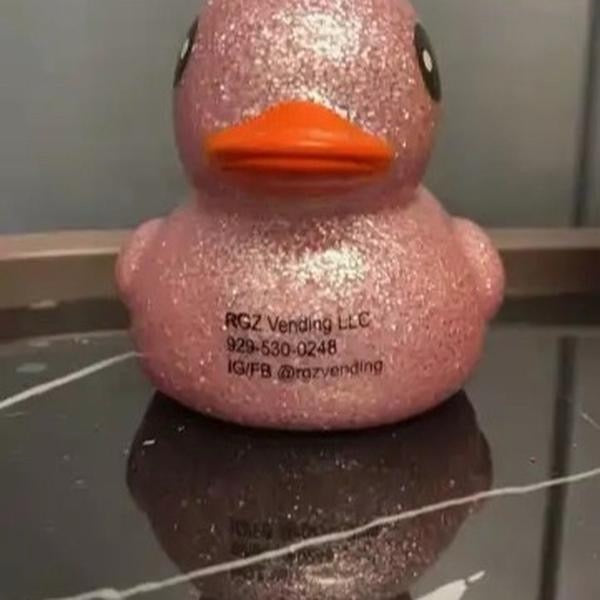 Jumbo Rubber Duck with RGZ Vending Logo