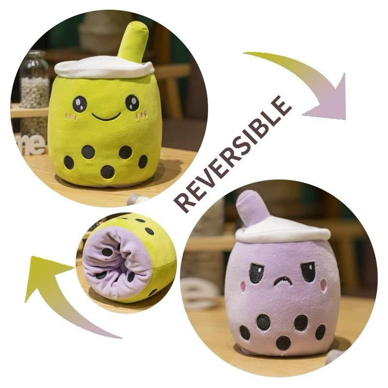 Reversible Boba Plush