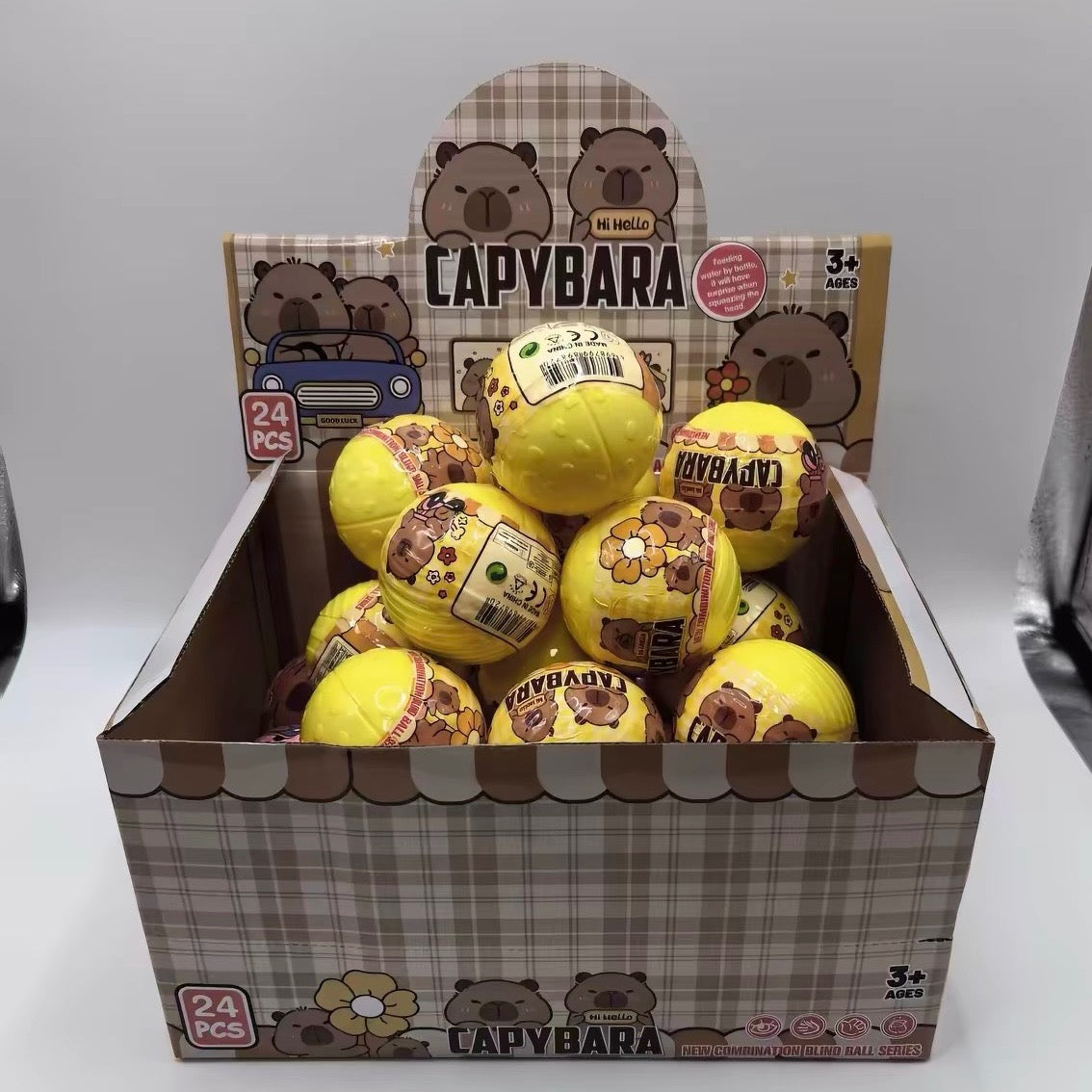 Capybara Blind Box Balls (1 Case)