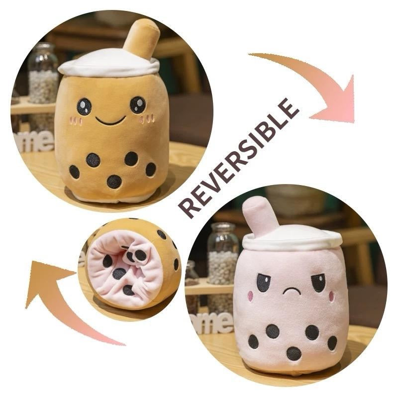 Reversible Boba Plush