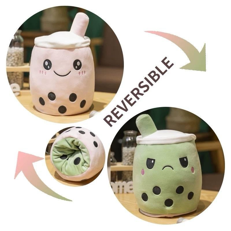 Reversible Boba Plush
