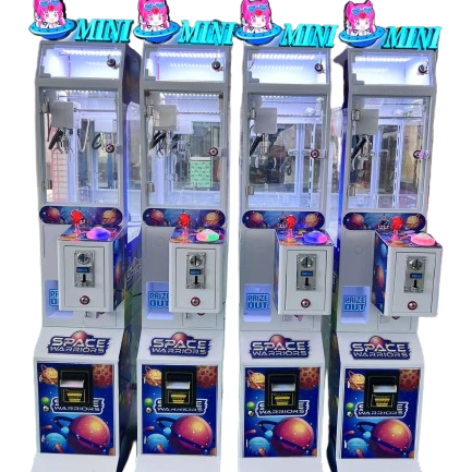 Mini Claw Machine with Prize Locker Box