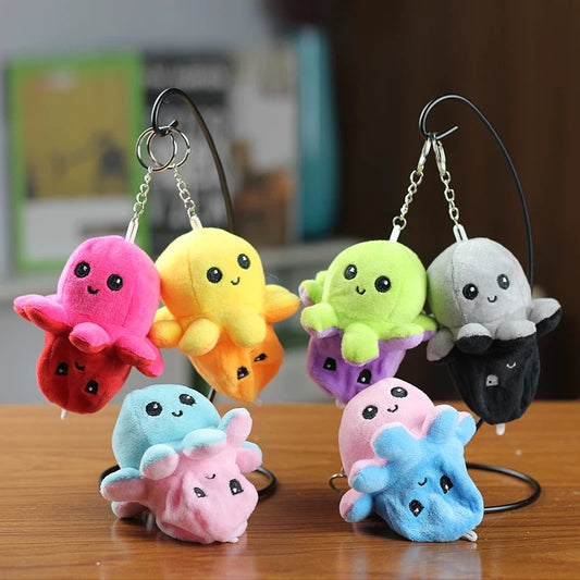 Octopus Plush Keychain (4 inch)