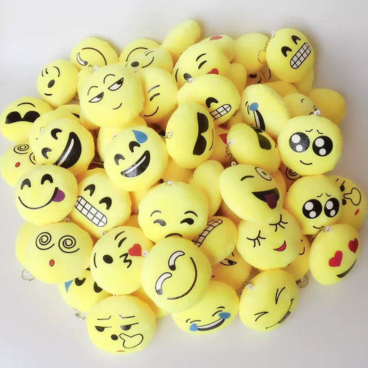 Emoji Plush Keychain