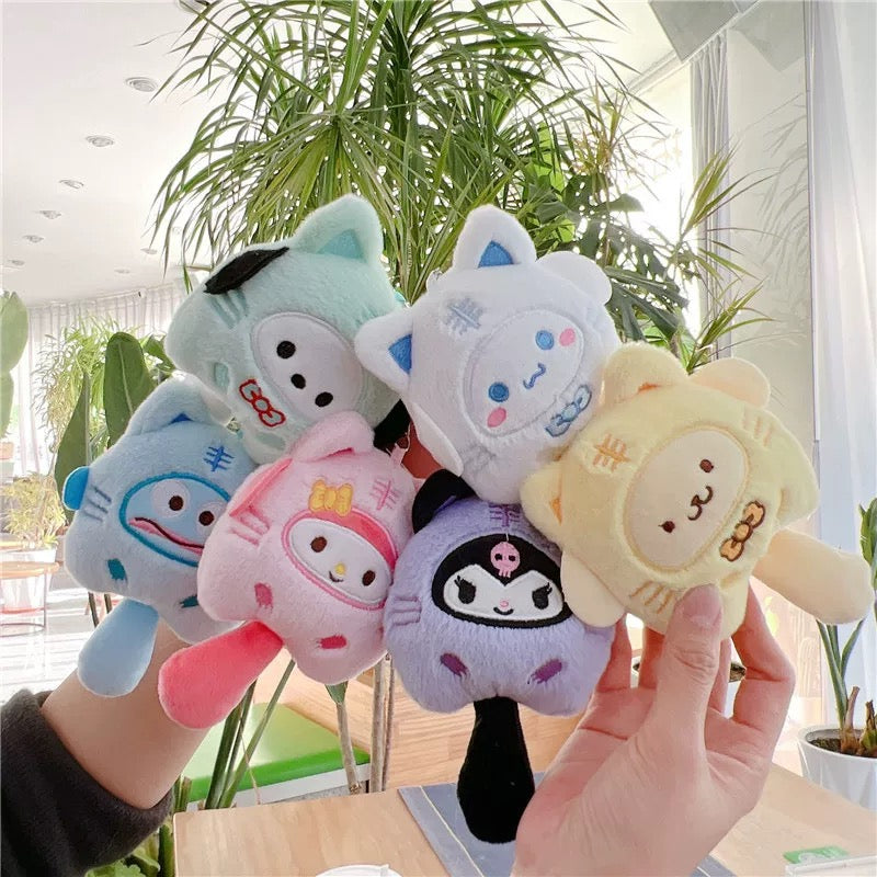 Kitty Sanrio Variety Plush Keychain