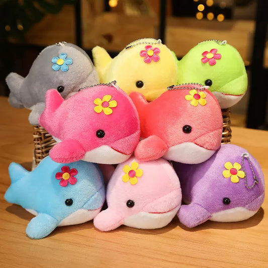 ($1.00) 50 pcs Cute Flower Whale (4 inch)