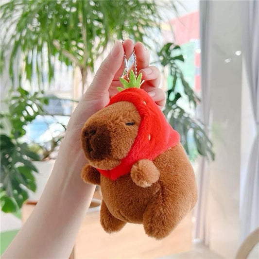 Capybara Plush Variety Keychain (4.4 inch)