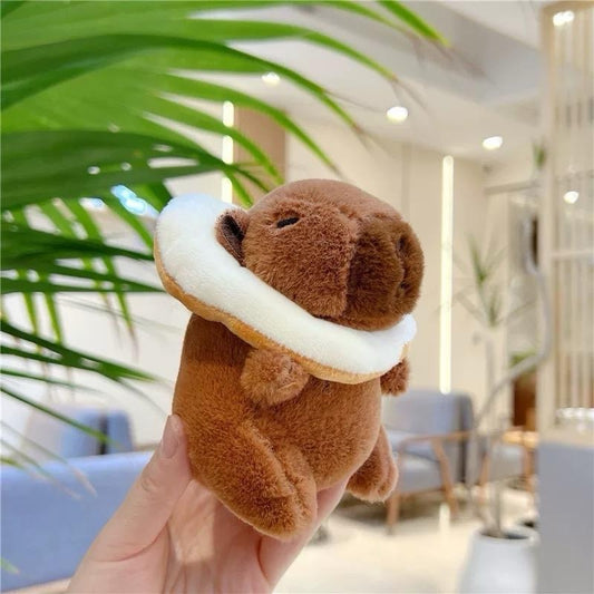 Capybara Plush Variety Keychain (4.4 inch)